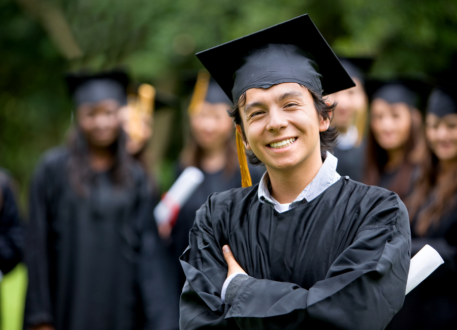 students graduating and ready for college